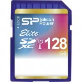 Memory Card SDXC Silicon Power Elite 128GB, Class 10, UHS-I U1
