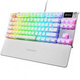 Tastatura SteelSeries Apex 7 TKL Ghost, Layout US, USB, White