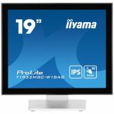 Monitor LED Touchscreen Iiyama ProLite T1932MSC-W1SAG, 19inch, 1280x1024, 14ms GTG, White