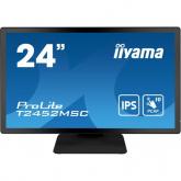 Monitor LED Touchscreen Iiyama ProLite T2452MSC-B1, 23.8inch, 1920x1080, 14ms, Black