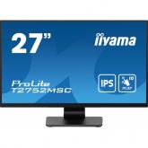 Monitor LED Touchscreen ProLite T2752MSC-B1, 27inch, 1920x1080, 5ms GTG, Black