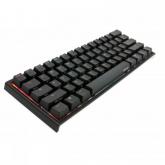 Tastatura Ducky One 2 Mini V2 Cherry MX Blue Mecanica, RGB LED, USB, Black-White