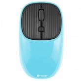 Mouse Optic Tracer WAVE TURQUOISE RF 2.4 GHz, USB Wireless, Black-Blue