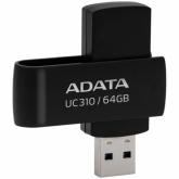 Stick Memorie A-Data UC310, 64GB, USB 3.2 gen 1, Black