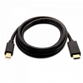 Cablu V7 V7MDP2HD-02M-BLK-1E, miniDisplayport - HDMI, 2m, Black