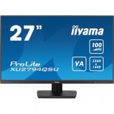 Monitor LED Iiyama ProLite XU2794QSU-B6, 27inch, 2560x1440, 1ms, Black