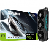 Placa video Zotac nVidia GeForce RTX 4080 Trinity Black Edition 16GB, GDDR6X, 256bit