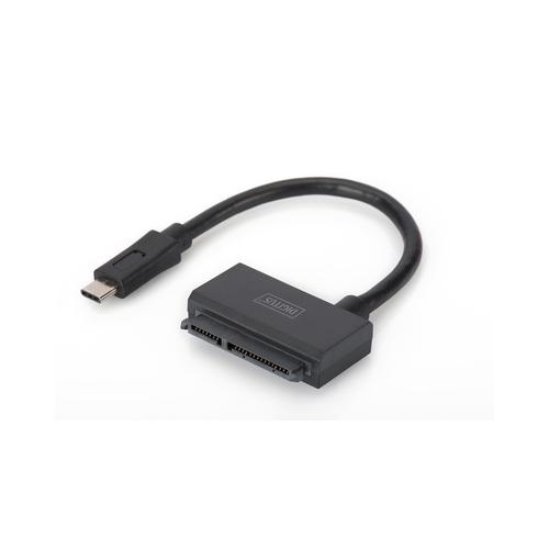 Adaptor Digitus DA-70327, USB-C - SATA3, Black