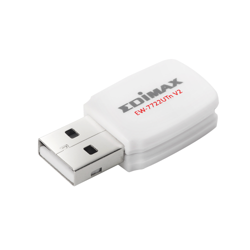 Adaptor wireless Edimax EW-7722UTN V2, USB, White