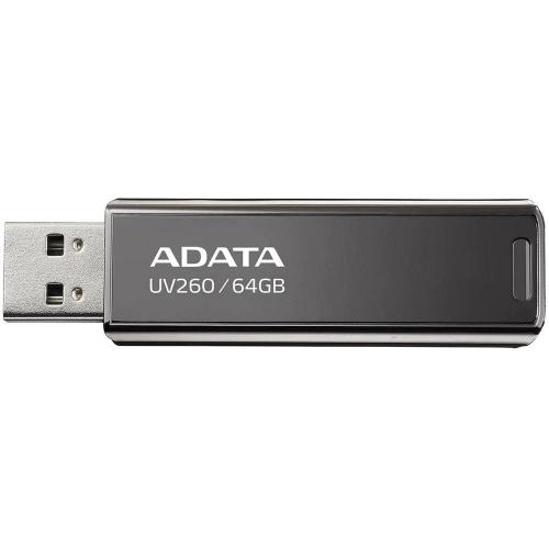 Stick memorie ADATA UV260 64GB, USB 2.0, Black