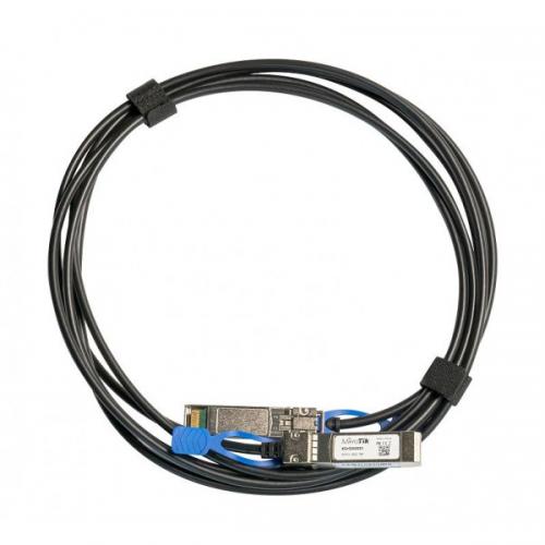 MIKROTIK XS+DA0001 cablu retea SFP 1G, SFP+ 10G, 25G, lungime 1m.