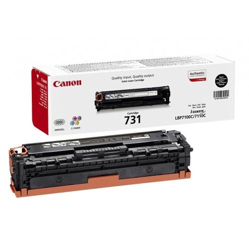 Toner Canon CRG731B, black, capacitate 1400 pagini, pentru LBP7100C, LBP7110C
