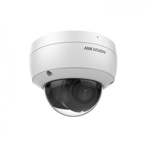 Camera supraveghere Hikvision IP dome DS-2CD2143G2-IU(2.8mm), 4MP, Acusens - filtrarea alarmelor false dupa corpul uman si masini, microfon audio incorporat, senzor: 1/3
