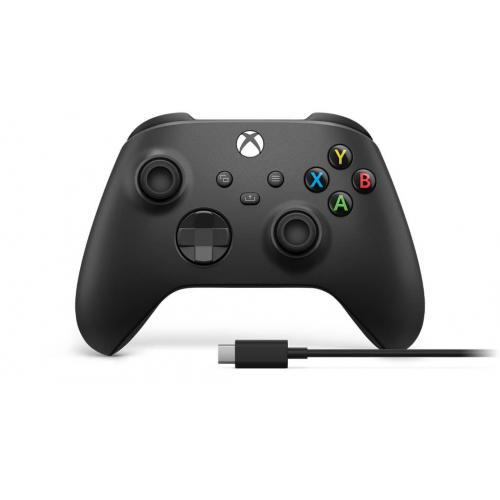 Controller Microsoft Xbox Wireless + USB-C, Carbon Black