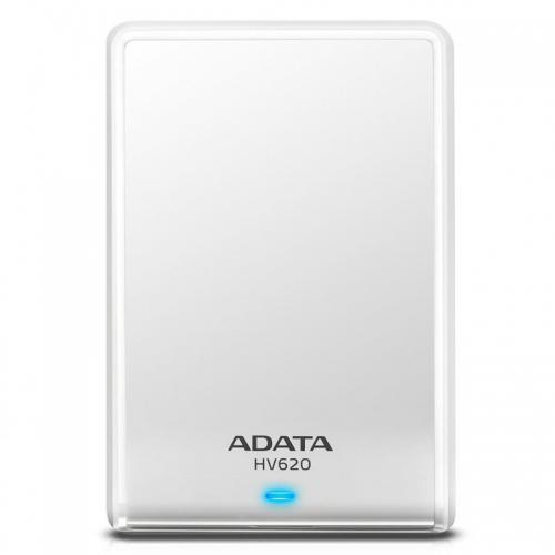 HDD Extern ADATA HV620S, 1TB, Alb, USB 3.2