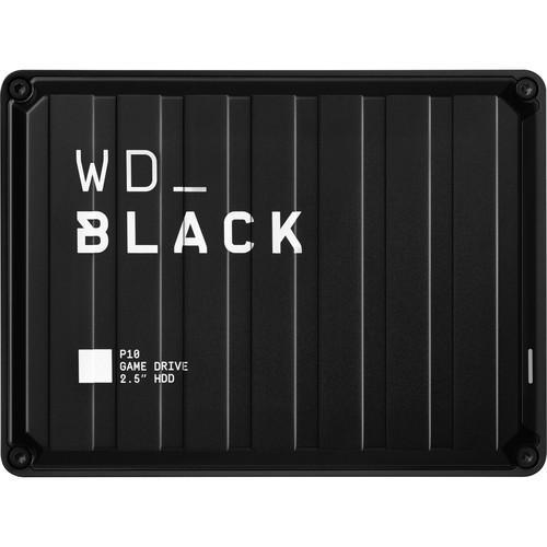 HDD Extern WD Black P10 Game Drive PS4, 4TB, negru, USB 3.2