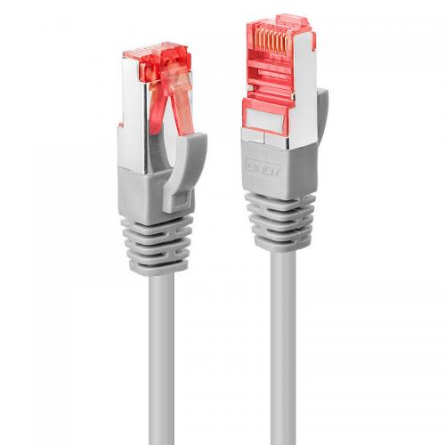 Cablu retea Lindy 7.5m Cat.6 S/FTP Network, Grey