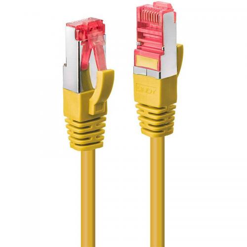 Cablu retea Lindy LY-47762, 1m Cat.6 S/FTP Network, Yellow