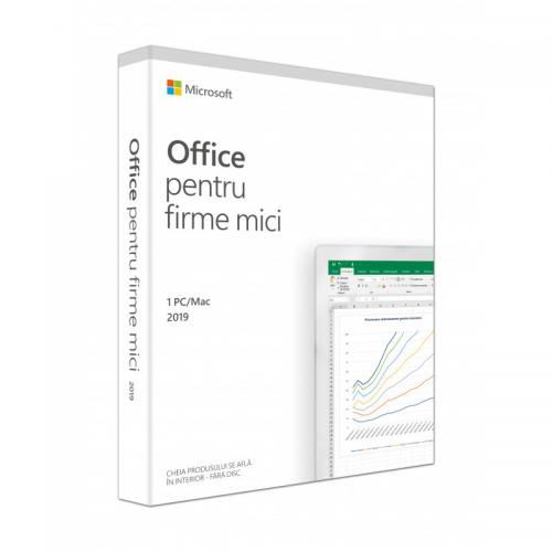 Microsoft Office Home and Business 2019 Romana, 32-bit/x64, Medialess Retail, 1 User