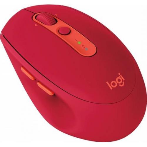 Mouse Optic Logitech M590 Silent, Bluetooth, Red