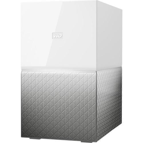 NAS WD, 2 Bay, 6TB, My Cloud Home Duo, Gigabit Ethernet, USB 3.0 expansion port (x2), Dual-drive storage, Password protection,
