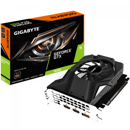 Placa video GIGABYTE GeForce GTX 1650 MINI ITX OC, 4GB GDDR5, 128-bit