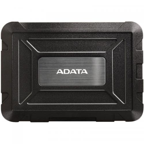 SSD/HDD Enclosure ADATA ED600, 2.5, USB 3.1, Rezistent la apa, Rezistent la praf, Rezistent la socuri, Negru