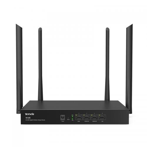 Router Wireless Tenda W18E, AC1200, Wi-Fi 5, Dual-Band, Gigabit
