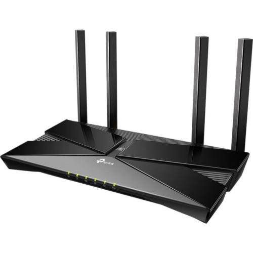 Wireless Router TP-LINK, ARCHER AX50;dual band AX3000  5 GHz: 2402 Mbps (802.11ax), 2.4 GHz: 574 Mbps(802.11ax), Standard and Protocol: IEEE 802.11ax/ac/n/a 5 GHz, IEEE 802.11ax/n/b/g 2.4 GHz, 4 x Antene Externe omni-direcționale, 1 x 10/100/1000Mbps port