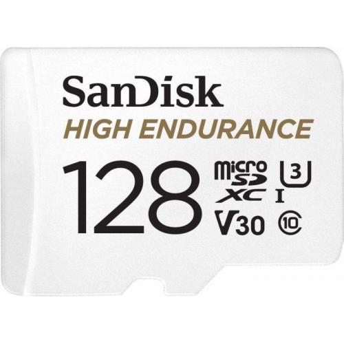 Card de Memorie Micro Secure Digital Card SanDisk, 128GB, Clasa 10, Reading speed: 100MB/s