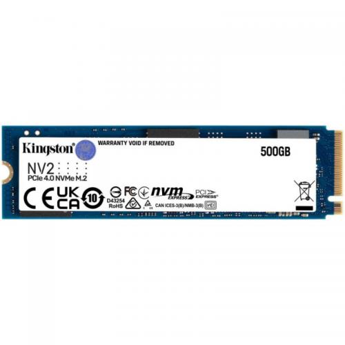 SSD Kingston, SNV2S, M2-2280, 500GB, PCI Express 3.0 x4 NVMe