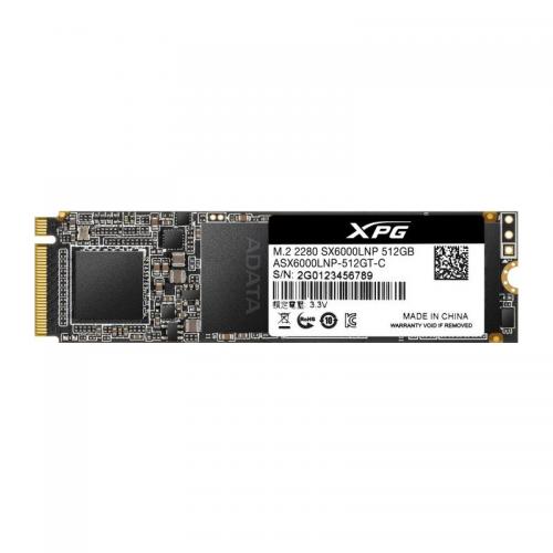 SSD Adata XPG SX6000 Lite, 512GB, NVMe, M.2