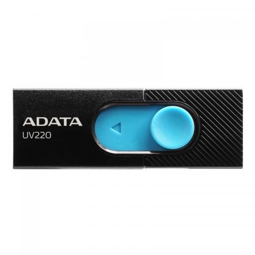 Memorie USB Flash Drive Adata UV220 32GB, USB2.0, albastru/negru