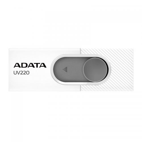 Memorie USB Flash Drive Adata UV220 32GB, USB 2.0, alb