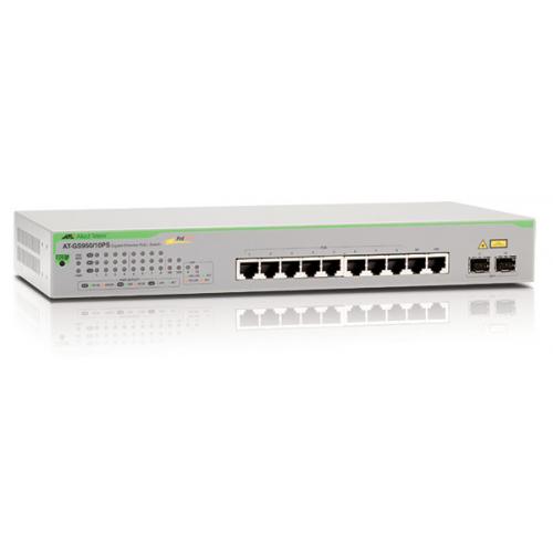 Switch ALLIED TELESIS AT-GS950/10PS-50, 10 port, 10/100/1000 Mbps