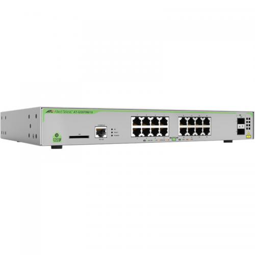 Switch ALLIED TELESIS GS970, 16 port, 10/100/1000 Mbps