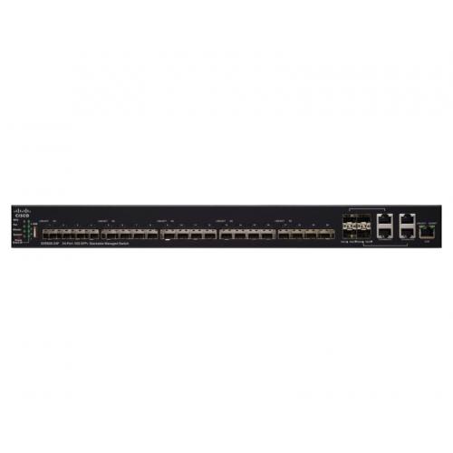 Switch Cisco SX550X-24, 24 porturi