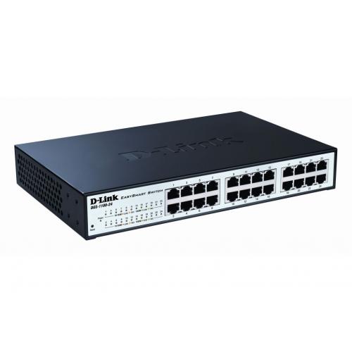 Switch D-Link DGS-1100-24, 24 porturi 10/100/1000Mbps