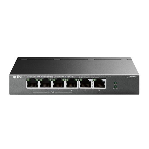 Switch TP-Link TL-SF1006P, 6 port, 10/100 Mbps