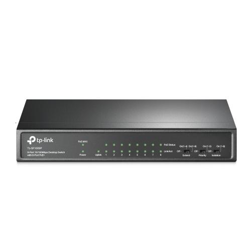 Switch TP-Link TL-SF1009P, 9 port, 10/100 Mbps
