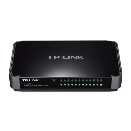 Switch TP-Link TL-SF1024M, 24 port, 10/100Mbps