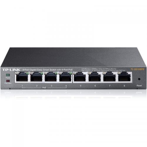 Switch TP-LINK TL-SG108PE, 8 port, 10/100/1000 Mbps