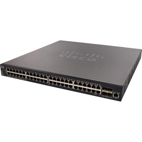 Switch Cisco SX350X-52, 52 porturi