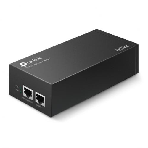 TP-Link, PoE++ Injector, TL-POE170S, Standarde si protocoale: IEEE802.3i, IEEE802.3u, IEEE802.3ab, IEEE802.3af, IEEE802.3at, IEEE802.3bt, interfata: 1 x 10/100/1000Mbps RJ45 data-in port, 1 x 10/100/1000Mbps RJ45 power+data-out port.