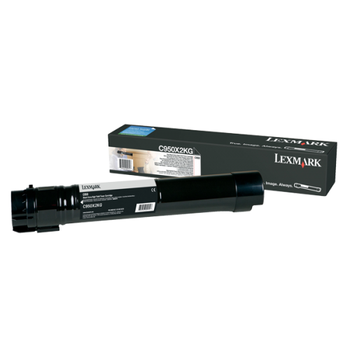 Toner Lexmark C950X2KG, black, 32 k, C950de