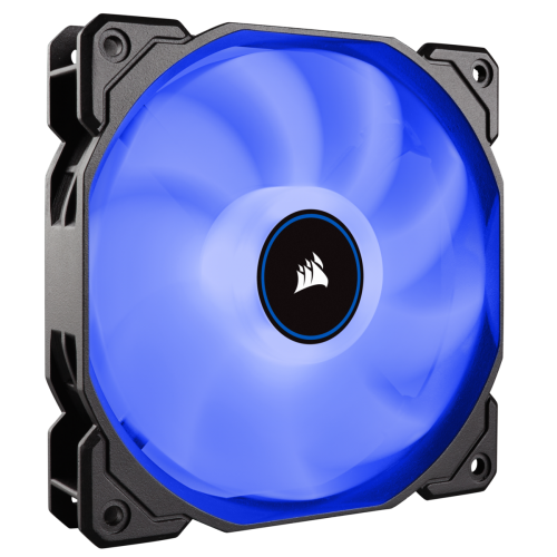 Ventilator / radiator carcasa Corsair AF120 LED Low Noise Cooling Fan, 120mm, blue