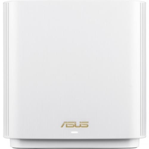 Asus Tri band home Mesh ZENwifi system, XT9, White; 1 pack, 1.7 GHz quad-core processor, 256 MB Flash, 512 MB RAM ; AX7800, Tri-band: 2.4Ghz 2x2, 5Ghz 2x2,5Ghz 4x4, Network Standard: IEEE 802.11a, IEEE, 802.11b, IEEE 802.11g, WiFi 4 (802.11n), WiFi 5 (802